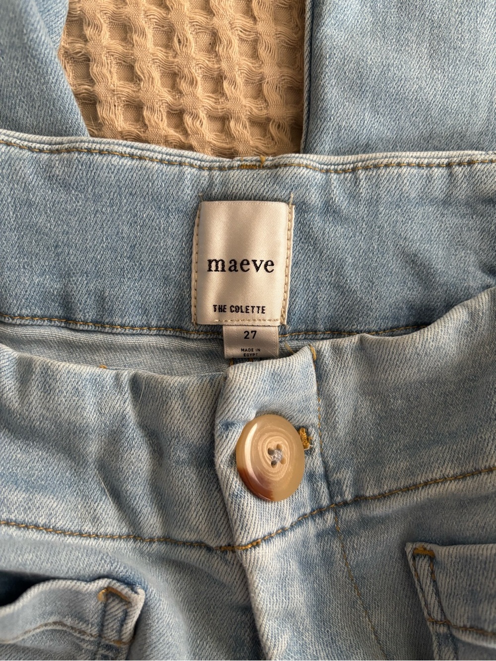 Maeve - the Colette - High-Rise Wide-Leg Jeans - Picture 4 of 4